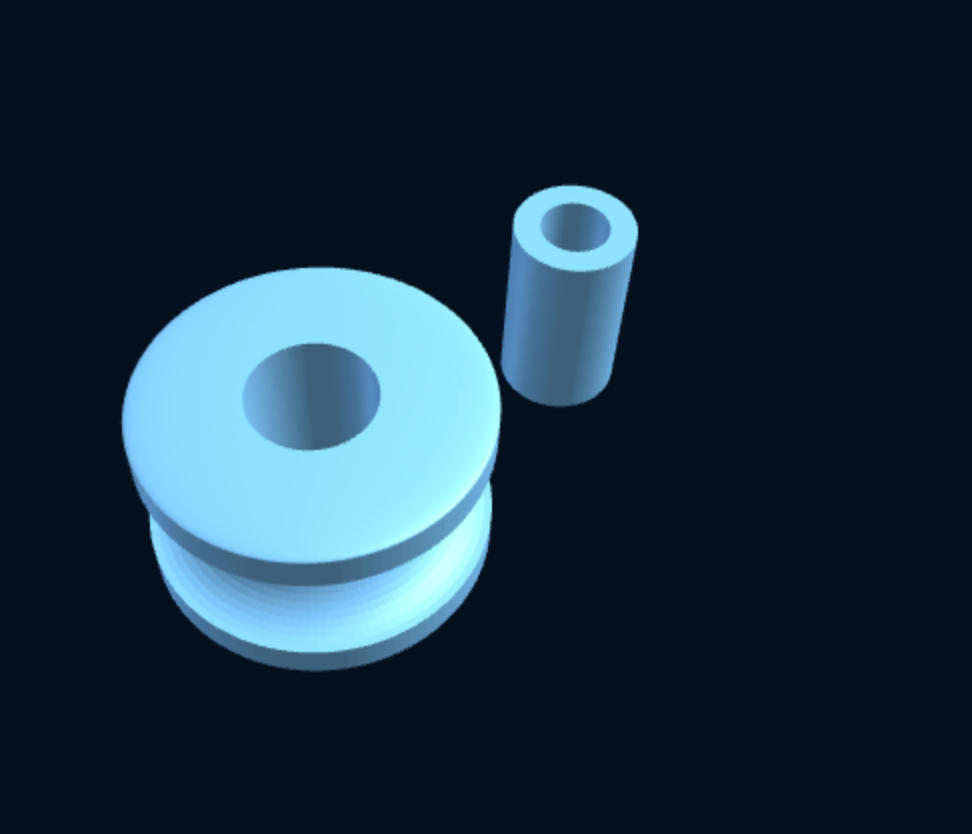 Rope Sheave / Pulley for Dyneema · Spectra · Polyester (Parametric, 3D Print) — foto 2