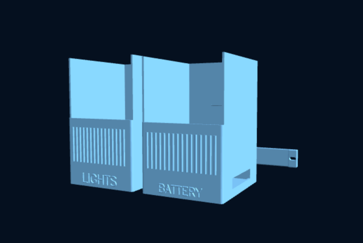 Modular Rail Device Holder Kit — Wall Rail + 1–3 Holders (Custom Names) (3D Print) — foto 3
