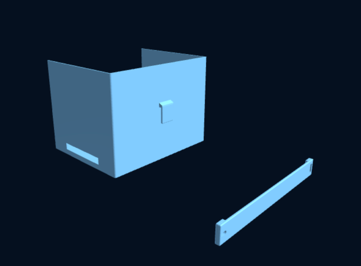 Modular Rail Device Holder Kit — Wall Rail + 1–3 Holders (Custom Names) (3D Print) — foto 9