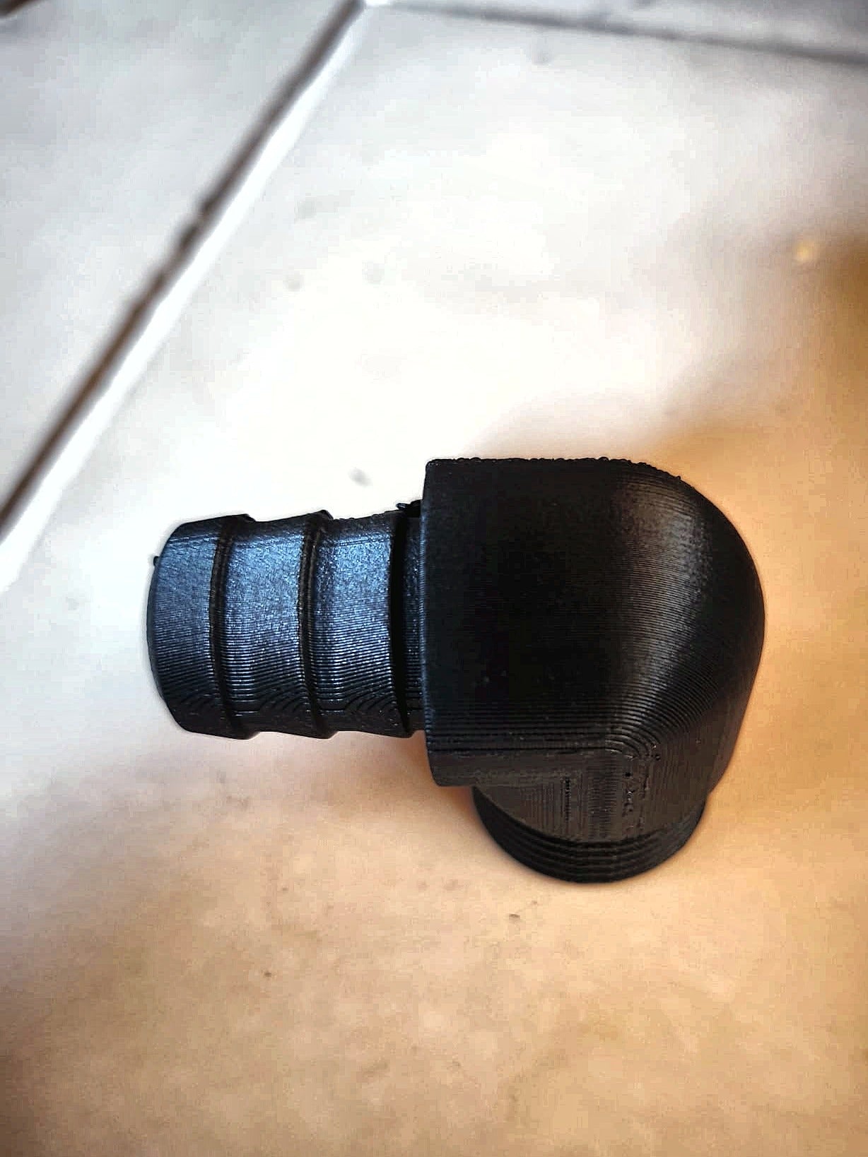 Elbow — BSP Male × Hose Barb — Parametric (3D Print) — foto 8