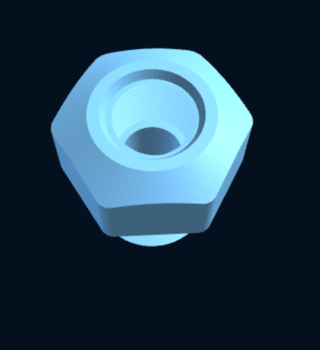 BSP Reducing Bushing (Male × Female) — Parametric (3D Print) — foto 2