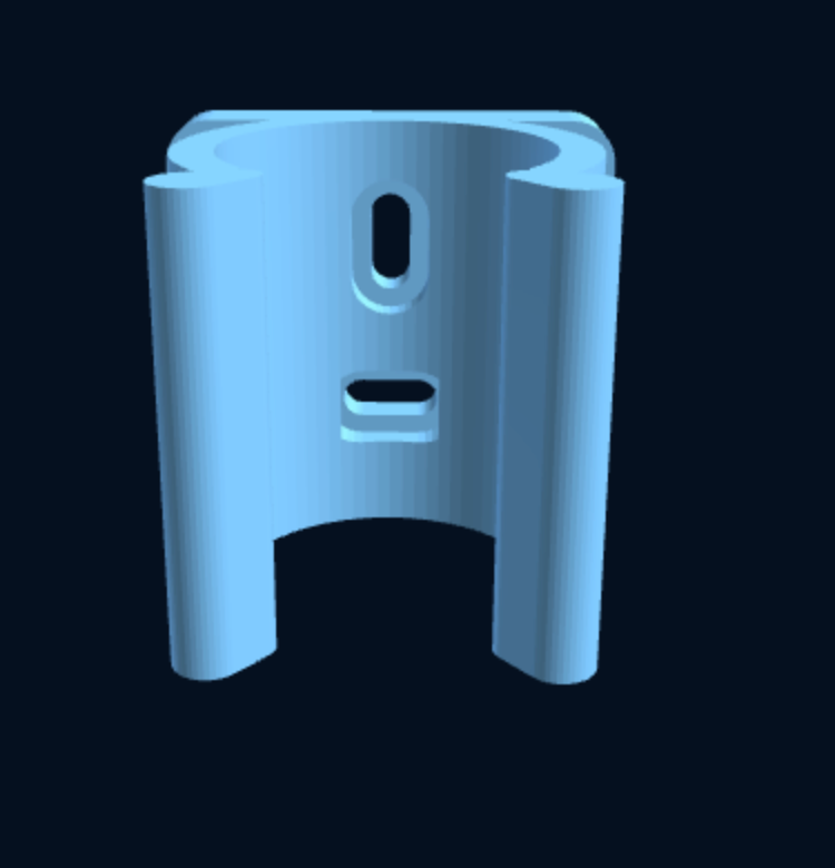 Custom Wall Clip Holder — Parametric (3D Print) — foto 1
