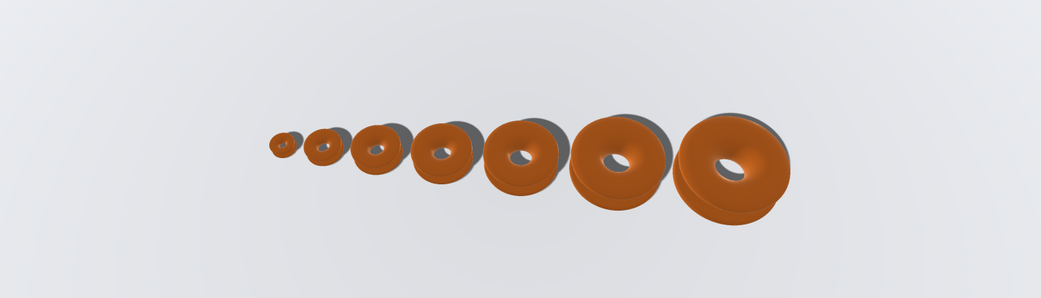 Low-Friction Rope Ring — Grooved, Sized to Your Line (Parametric, 3D Print)