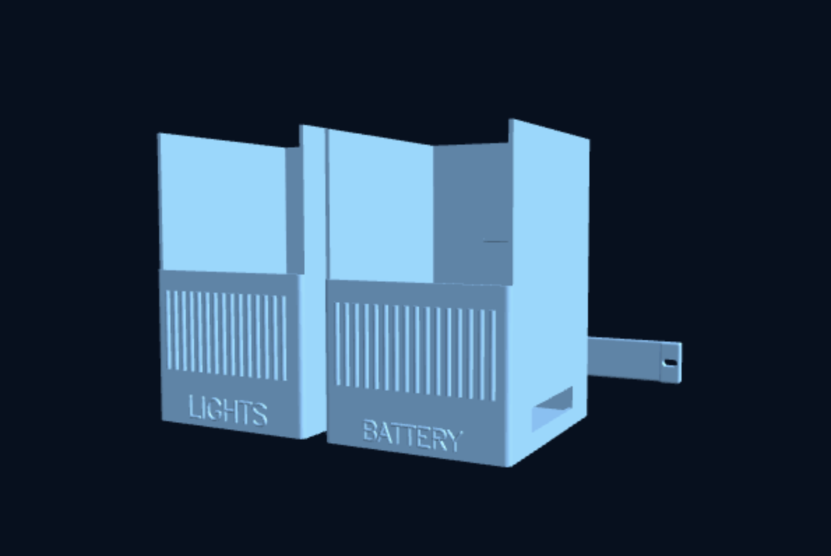 Modular Rail Device Holder Kit — Wall Rail + 1–3 Holders (Custom Names) (3D Print) — foto 3