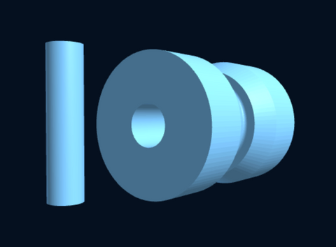3D-printed grooved anchor bow roller