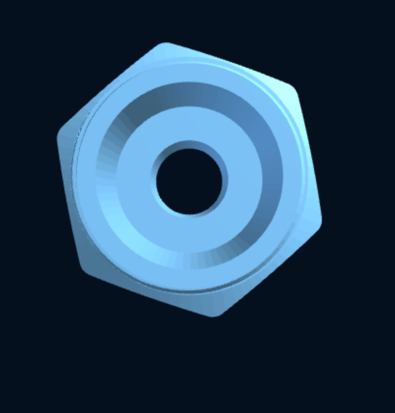 BSP Hex Nipple (Double Male) — Parametric (3D Print) — foto 3