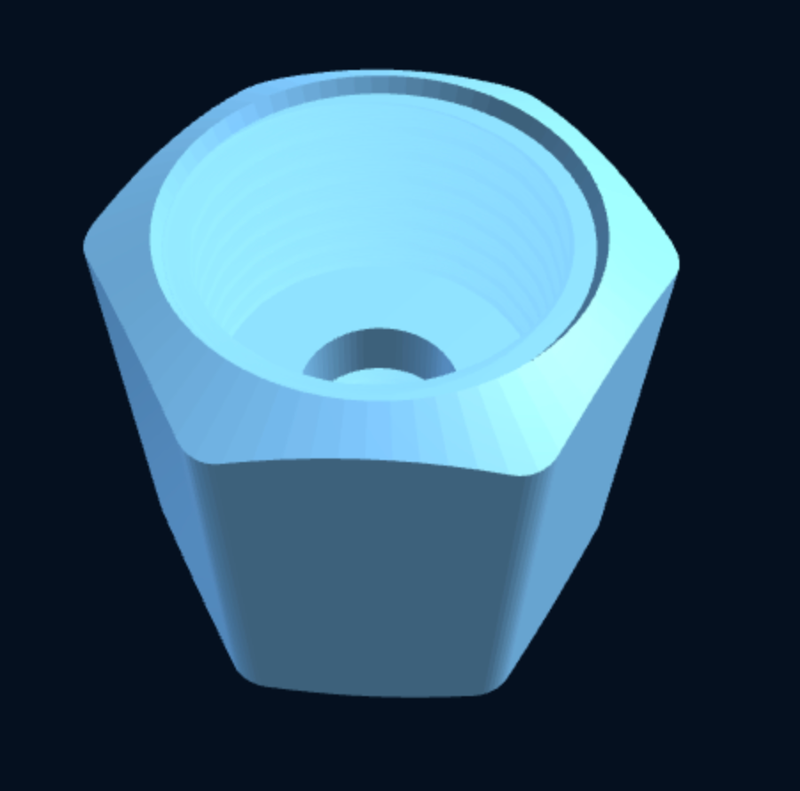 BSP Female Coupling / Reducing Socket — Parametric (3D Print) — foto 1