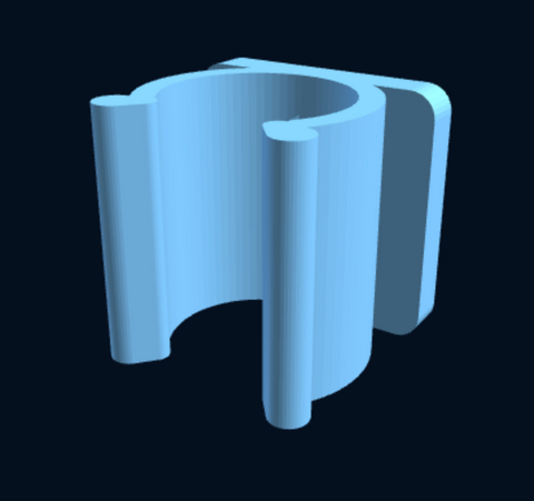 Custom Wall Clip Holder — Parametric (3D Print)