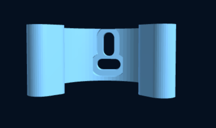 Custom Wall Clip Holder — Parametric (3D Print) — foto 2