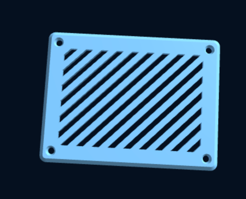 Vent Grille — Parametric (3D Print) — foto 2