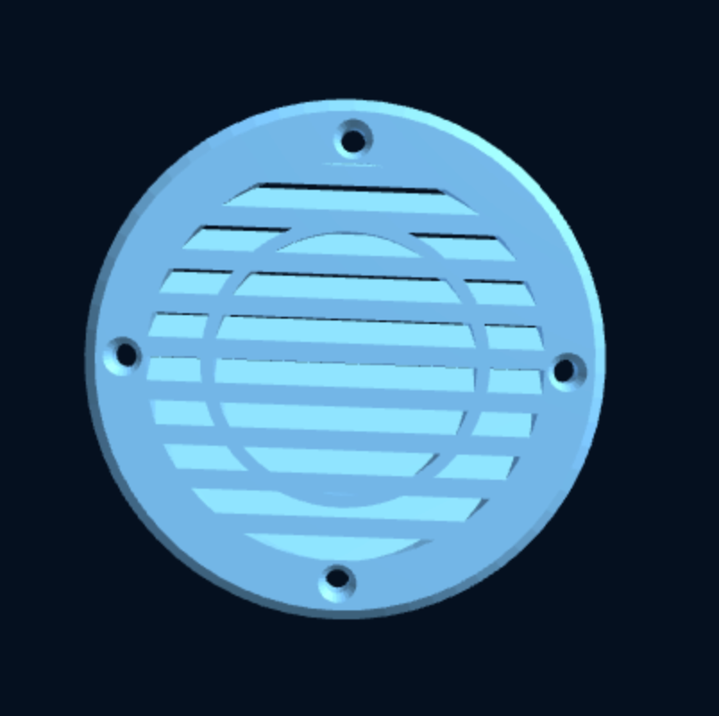 Vent Grille — Parametric (3D Print) — foto 7