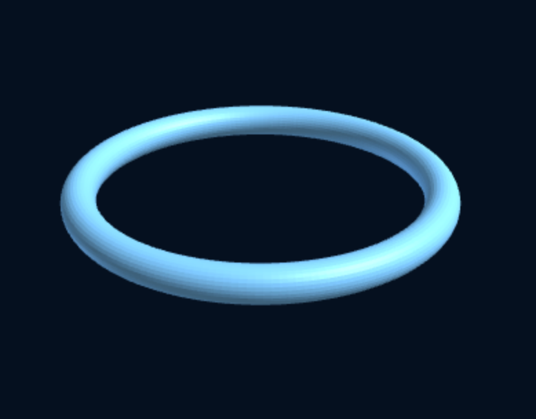 Parametric O-Ring / Gasket — Round · Square · Rectangular (3D Print) — foto 1