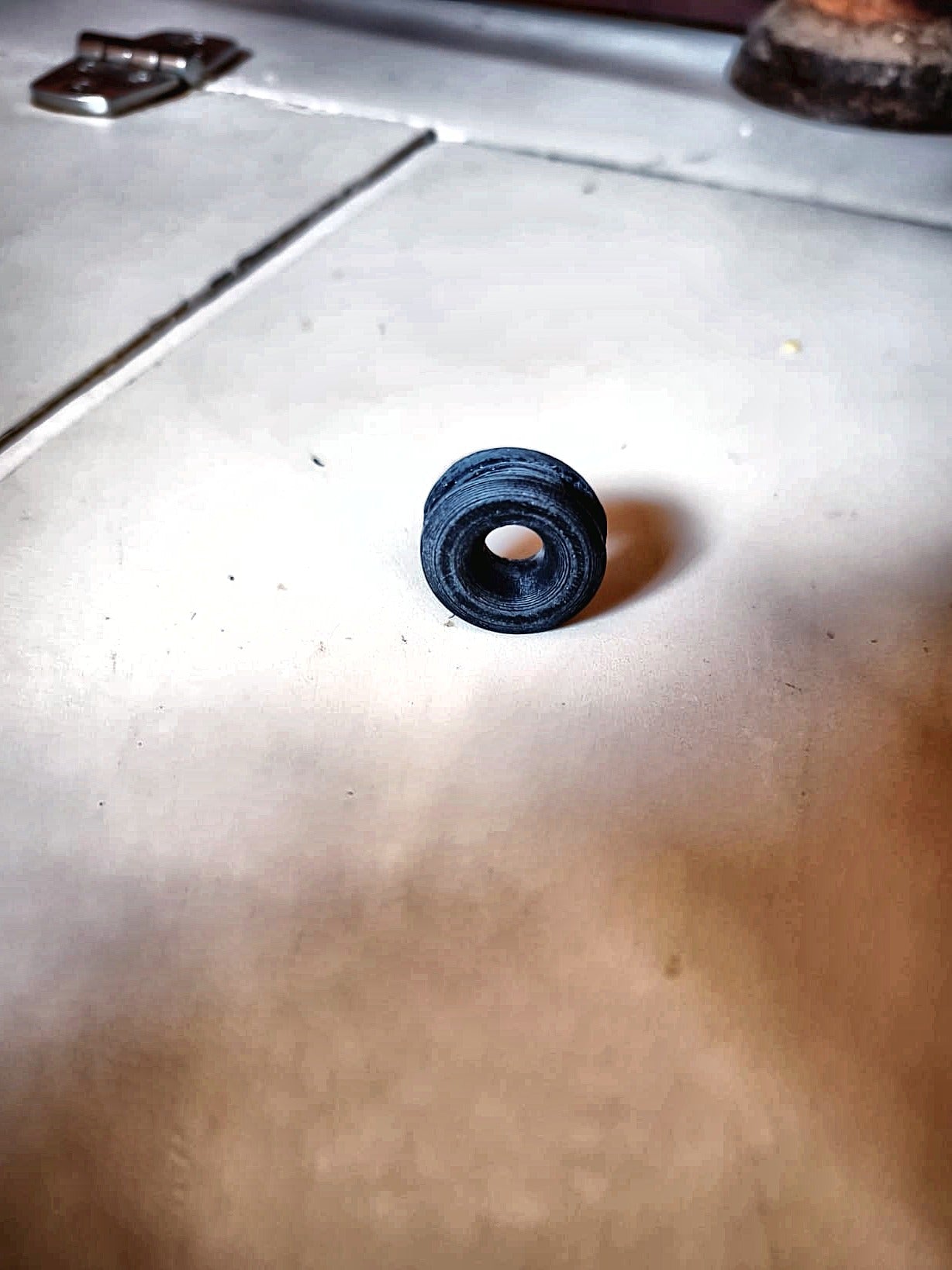 Low-Friction Rope Ring — Grooved, Sized to Your Line (Parametric, 3D Print) — foto 3