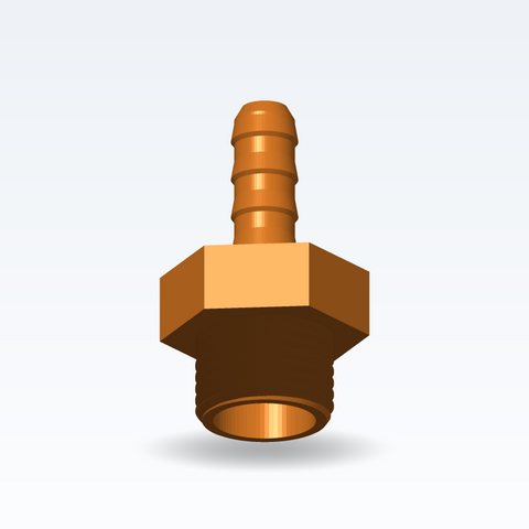 BSP Schlauchtülle — Parametrisch (3D-Druck)