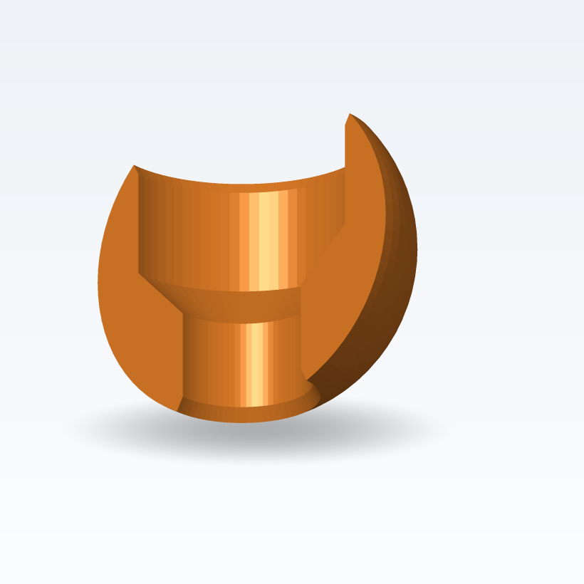 Fallenstopperkugel — Parametrisch (3D-Druck, Kostenlos)